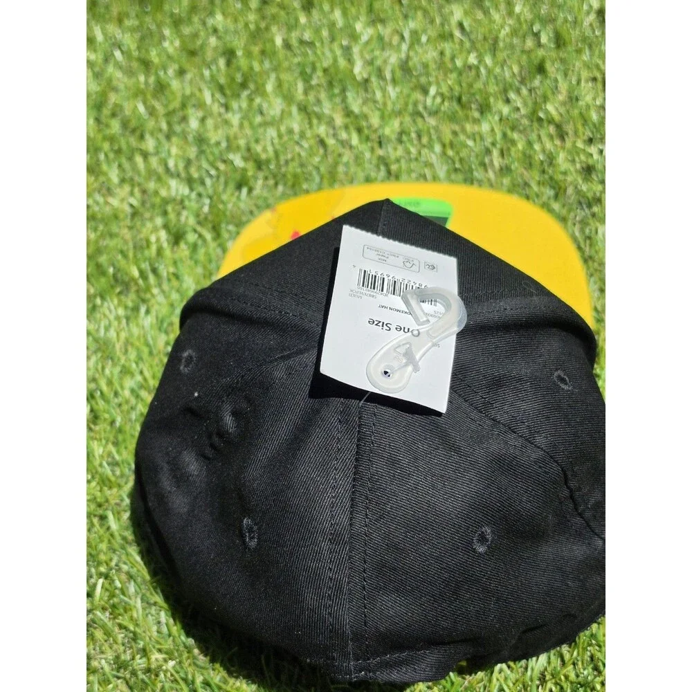 Pokemon Trainer Hat Pikachu Snapback Baseball Cap 
